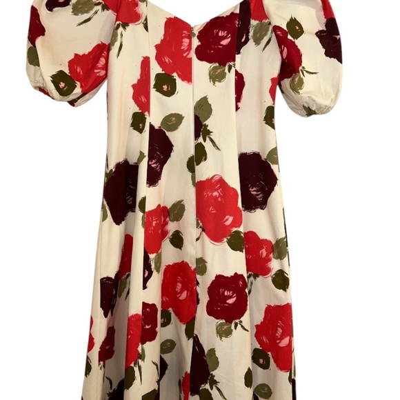 Kate Spade Just Rosy Beau Midi Dress - Picture 9 of 10